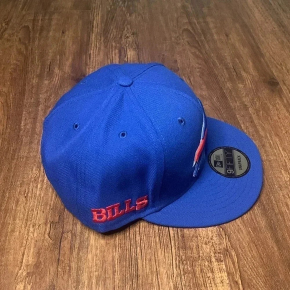 Buffalo Bills NFL Cap 9Fifty SnapBack Cap Royal Blue New - Picture 5 of 9